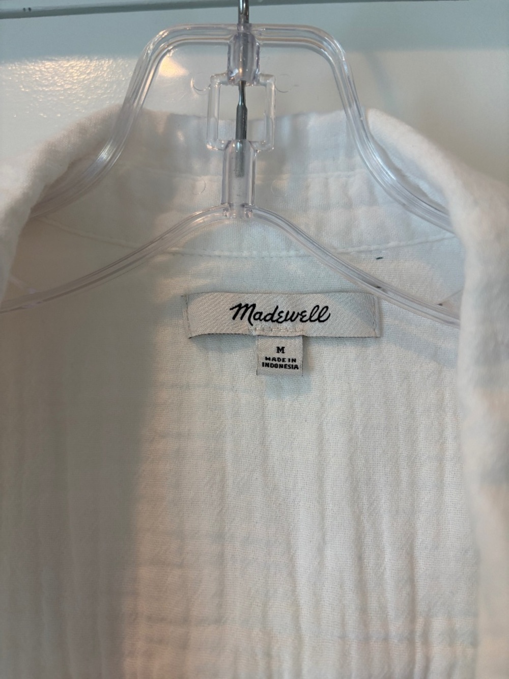 Madewell cotton oversized top - Picture 2 of 7